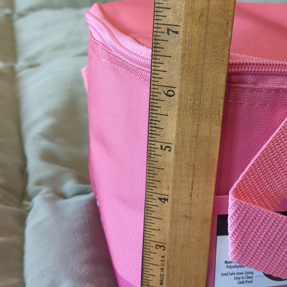 NWT Trader Joe's mini insulated lylac and pink 1.5 gallon cooler bags - Picture 13 of 15